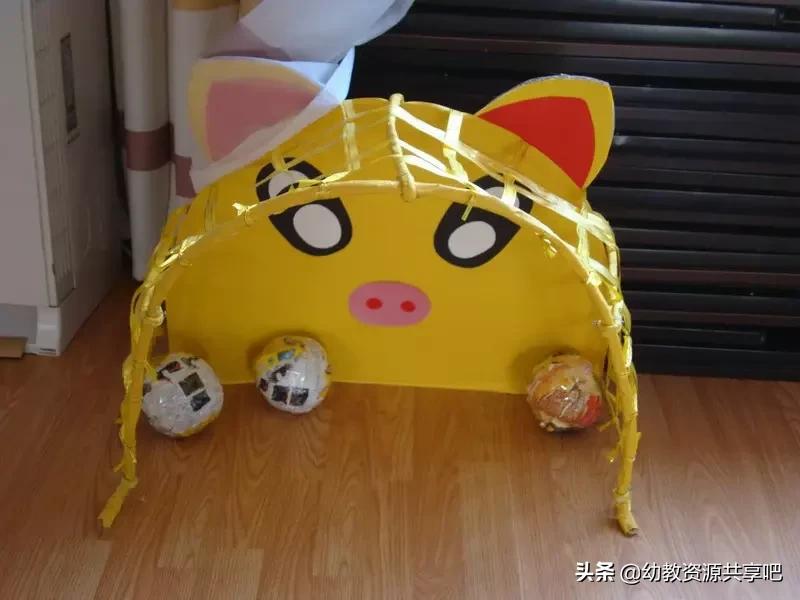 手脚并用自制体育玩具,儿童体育手工玩具制作大全