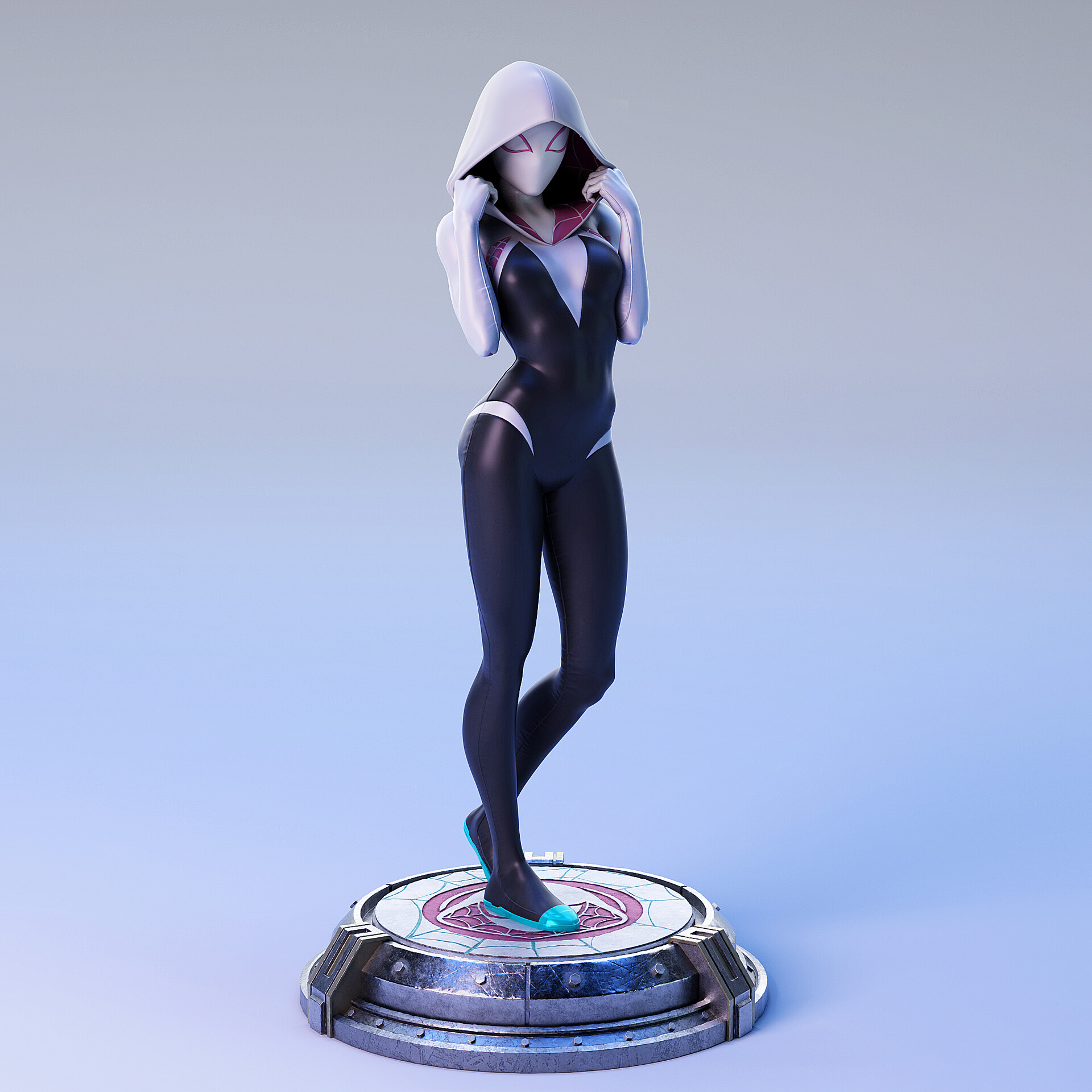 最简单的3d建模人物,有创意的3d建模作品