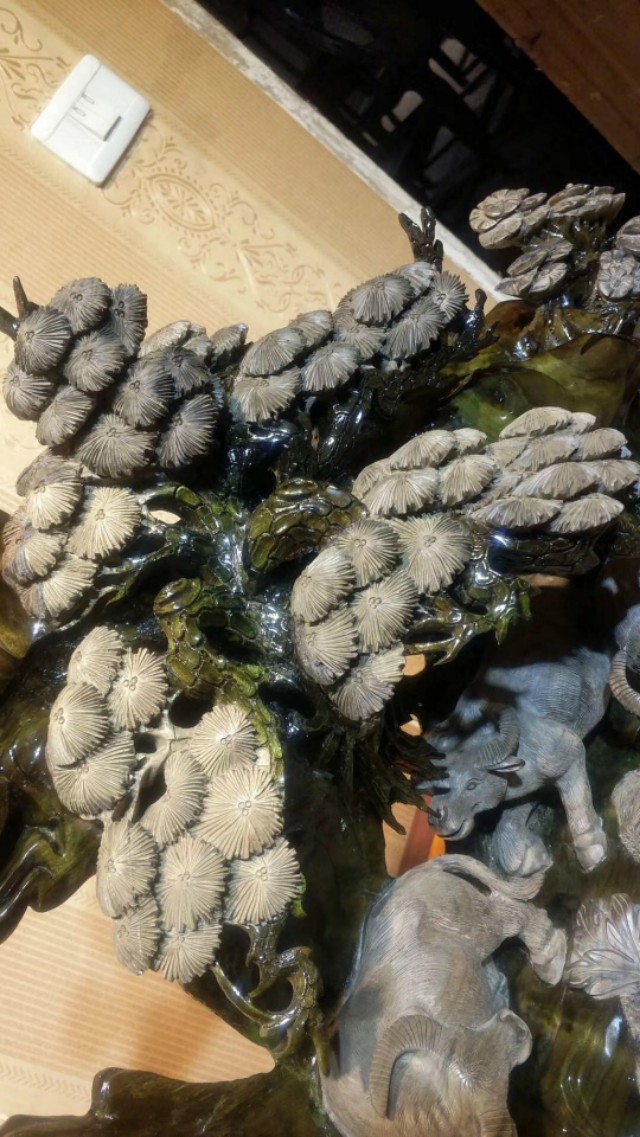 乌木金丝楠精品欣赏图,最贵的金丝楠乌木藏品