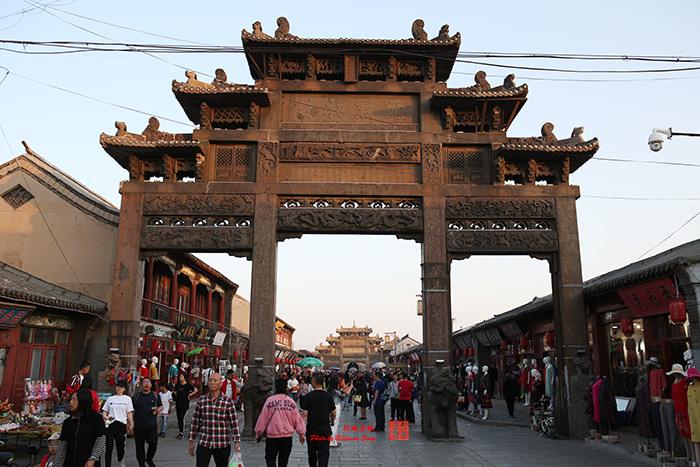 古城夜景兴城古城是中国十佳古城,兴城市古城旅拍