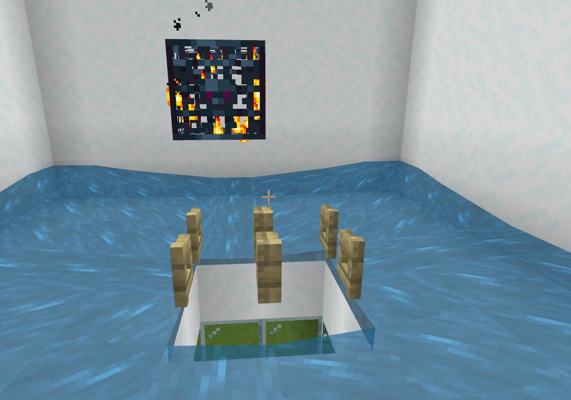 我的世界基岩版刷怪笼改造,我的世界基岩版蜘蛛刷怪笼改造