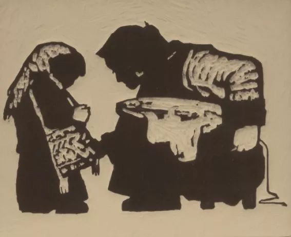 刀韵土风——丁德武湘西风情版画赏析