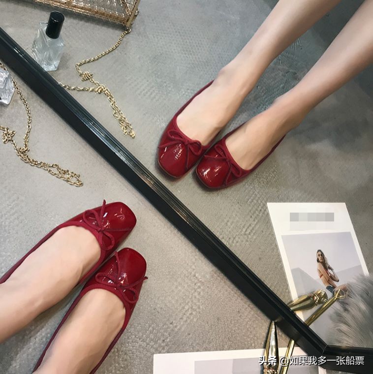 芭蕾舞的脚尖舞,芭蕾鞋平底单鞋玛丽珍