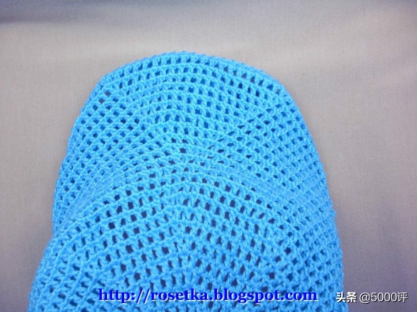 棒球夏凉帽的钩织方法,多种扇形花夏凉帽钩编视频教程