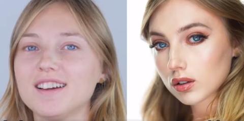 王一博同款的玫瑰眼妆,王一博舞台眼妆仿妆教程