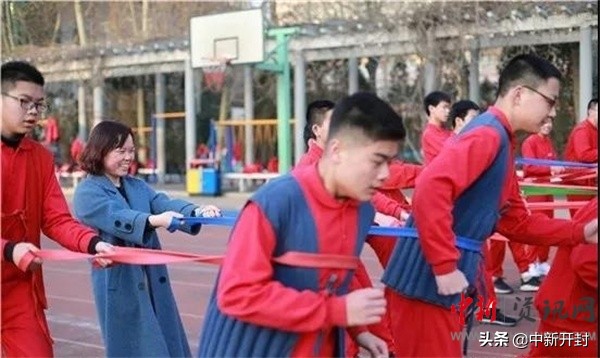 开封市金明中学西校壮行,开封金明中学校园