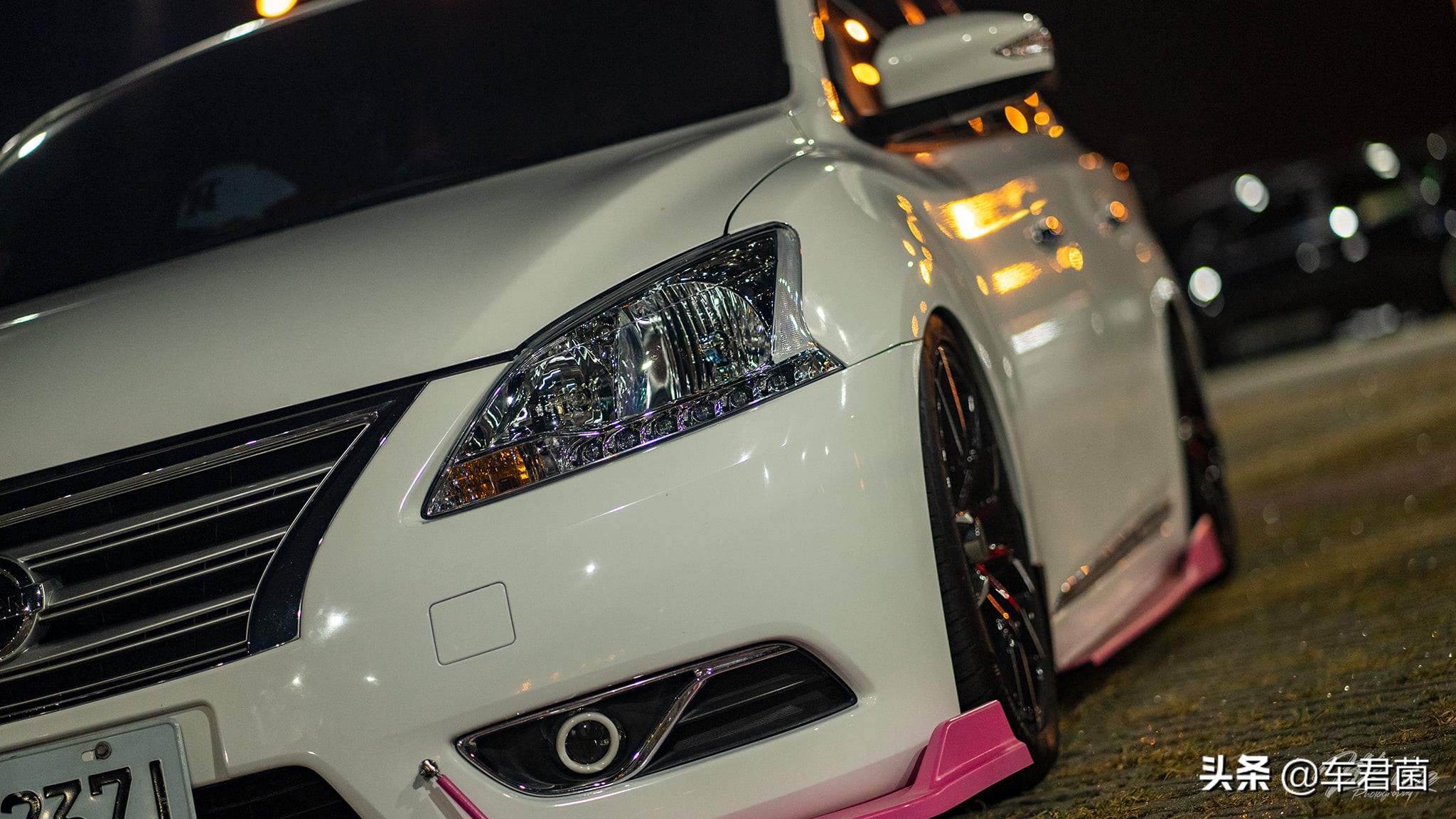 骐达车友台湾版尾灯,日系骐达改装