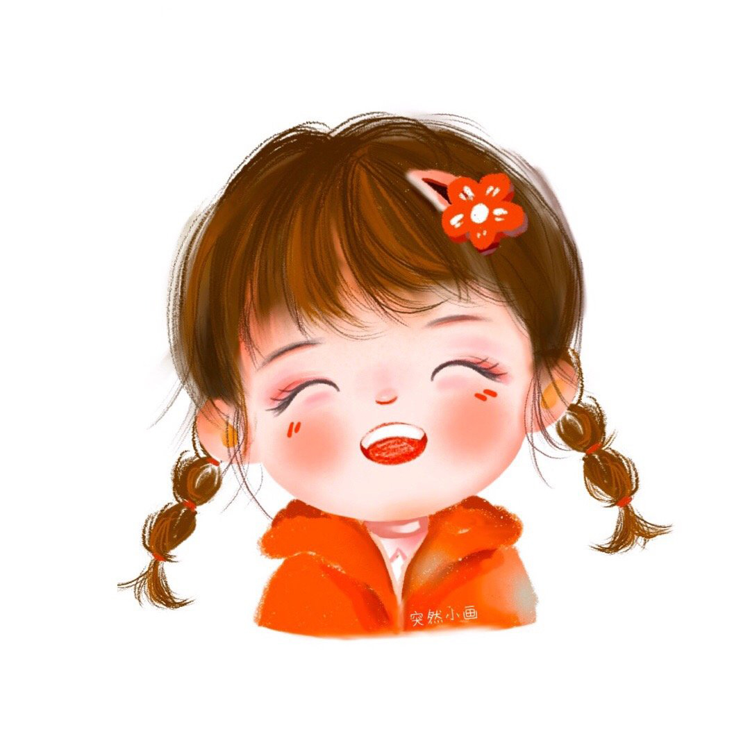 萌娃头像女生可爱萌图卡通,治愈系可爱搞怪萌娃头像