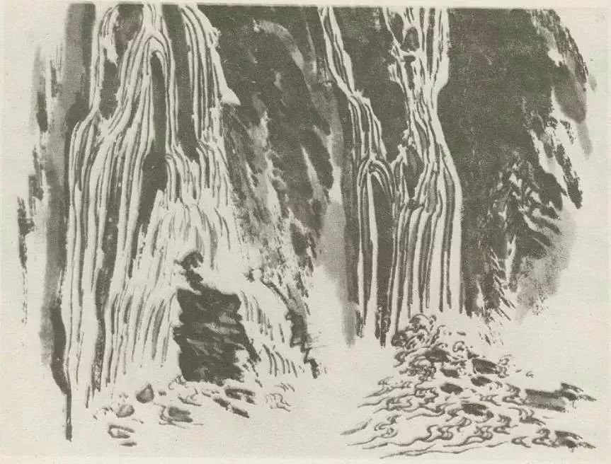 画水技法大全,山水画画水技法