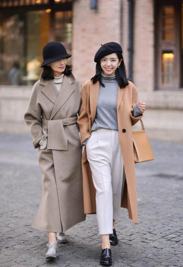 三木呢子大衣搭配,三木呢子大衣搭配图