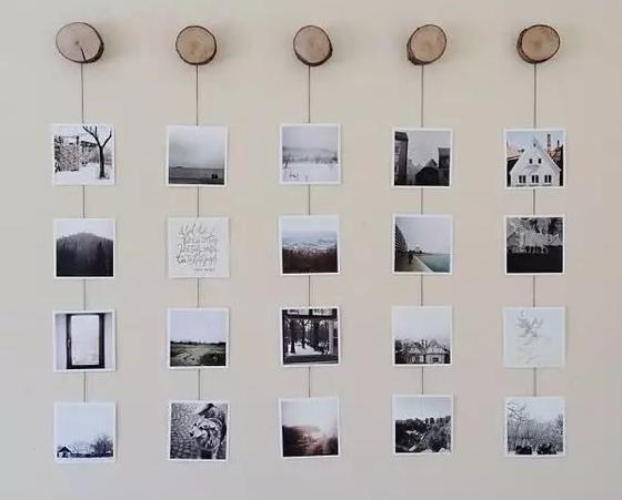 一面照片墙,一面好看的墙怎么拍