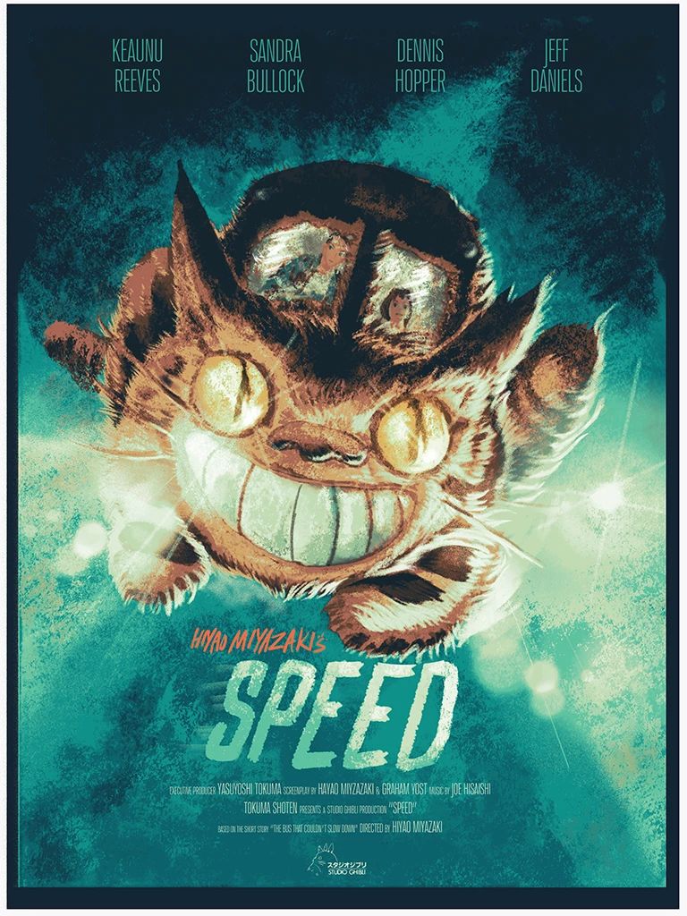 全球50位艺术家致敬宫崎骏作品