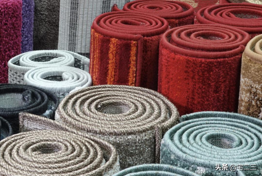 房间地毯推荐博主,国外博主的家地毯