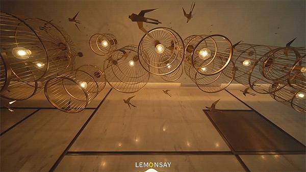 深圳海边观景酒店,深圳高层酒店窗外夜景