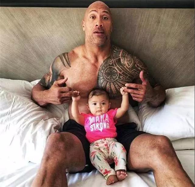 强森女儿一家四口,强森女儿到底有多厉害