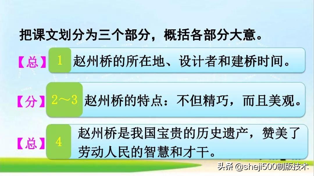 三年级下册11课赵州桥的生字组词,三年级下册11课赵州桥的完整图