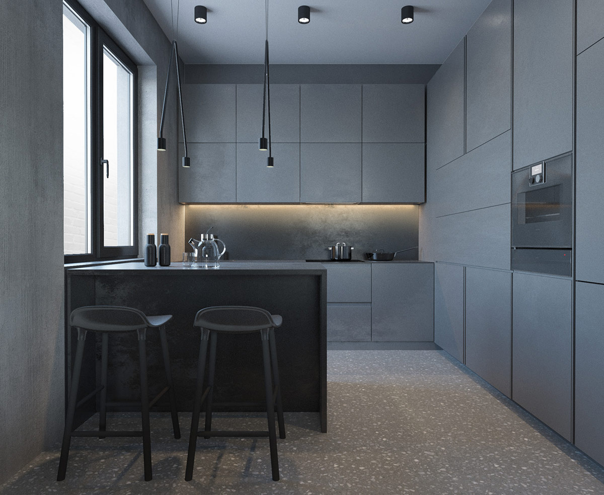 极简风格车内饰,极简主义内饰