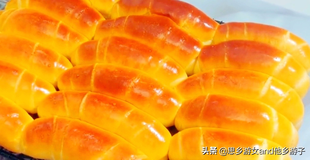 波兰种的牛角面包做法,波兰种牛奶吐司面包做法