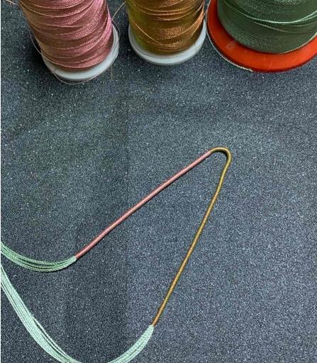 一根绳子编玉简单,用绳编玉石