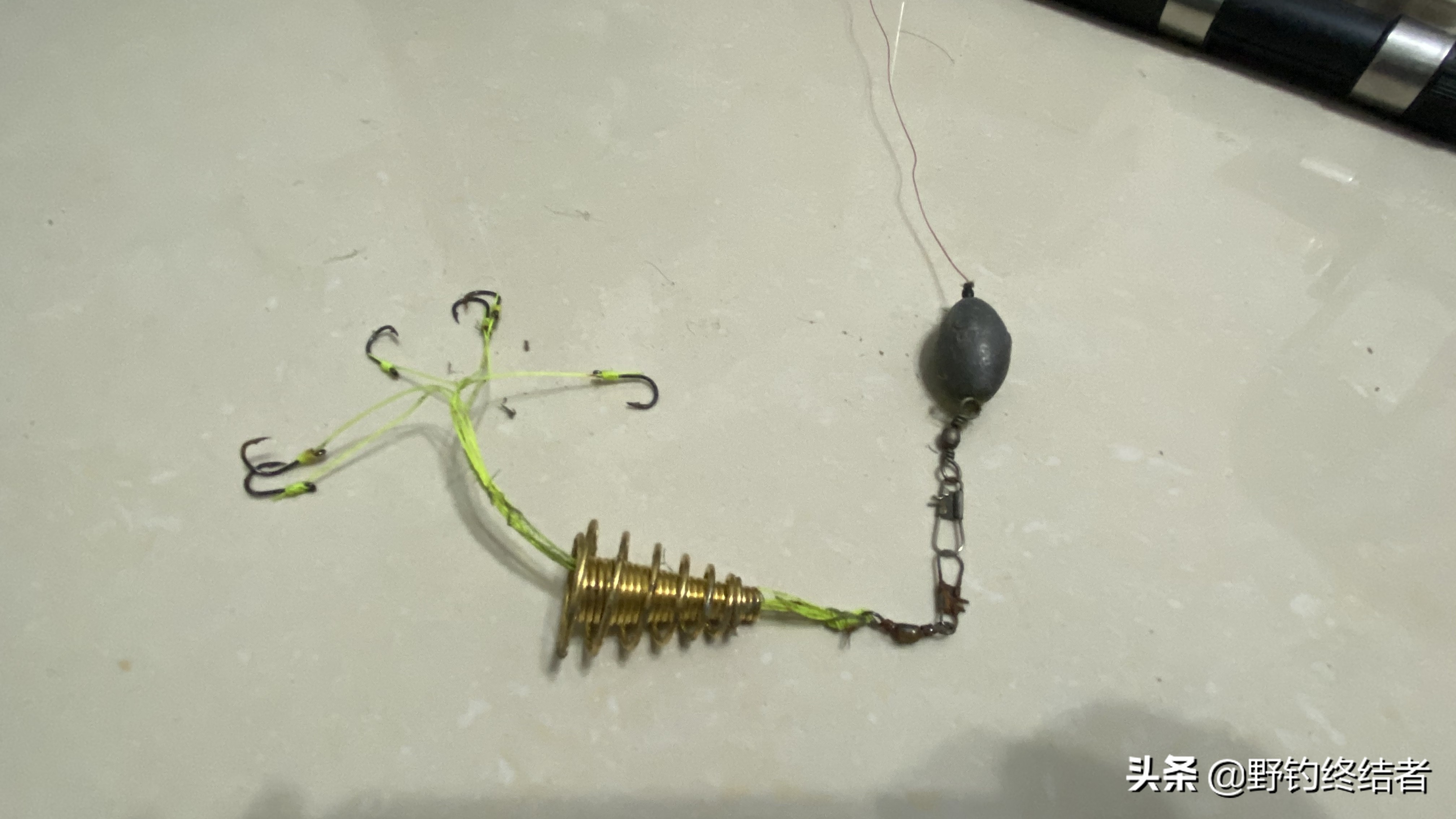 海竿钓鲤鱼爆炸钩最佳线组绑法,夏季野钓鲤鱼爆炸钩饵料配方