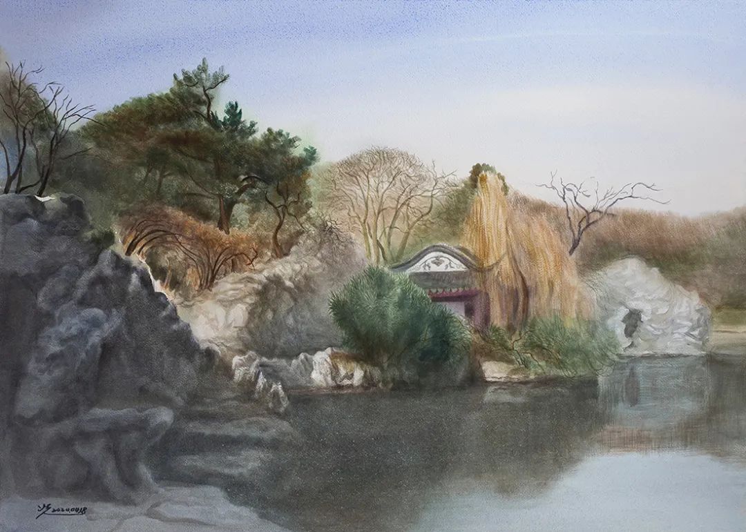 冼东文：寻找西施（蠡园情）