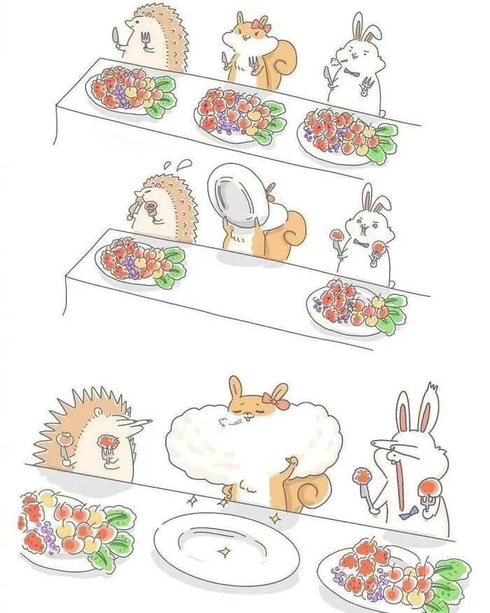 幽默四格漫画100幅图,20幅幽默的漫画