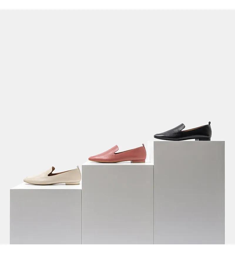 复古高端羊皮乐福鞋,高端轻奢休闲时尚新款英伦乐福鞋