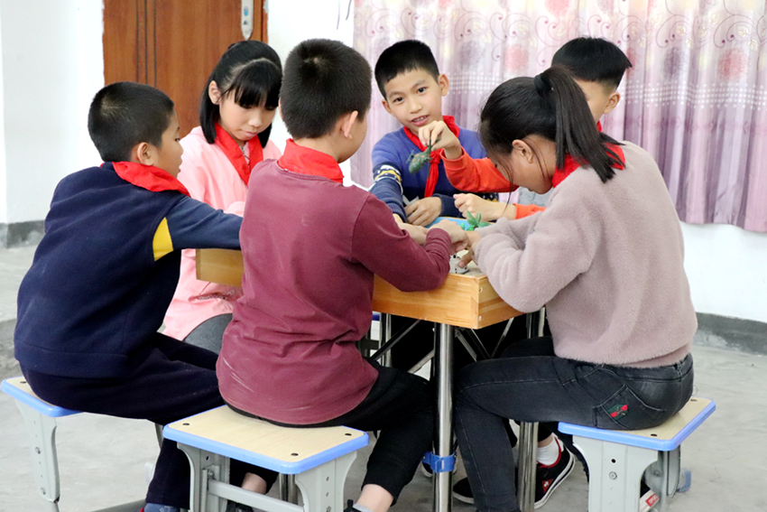 中大互联——“心希望”沙盘进百校之普宁仕林小学