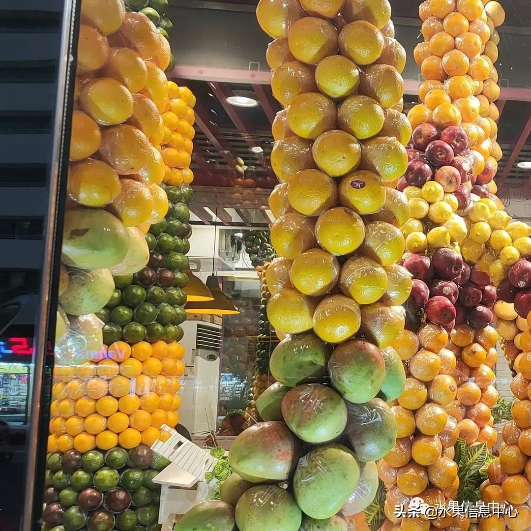 迪拜中国水果店,都说迪拜遍地黄金
