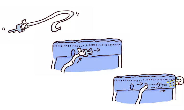 裤腰绳怎么打结最方便,裤腰绳弹力绳打结方法