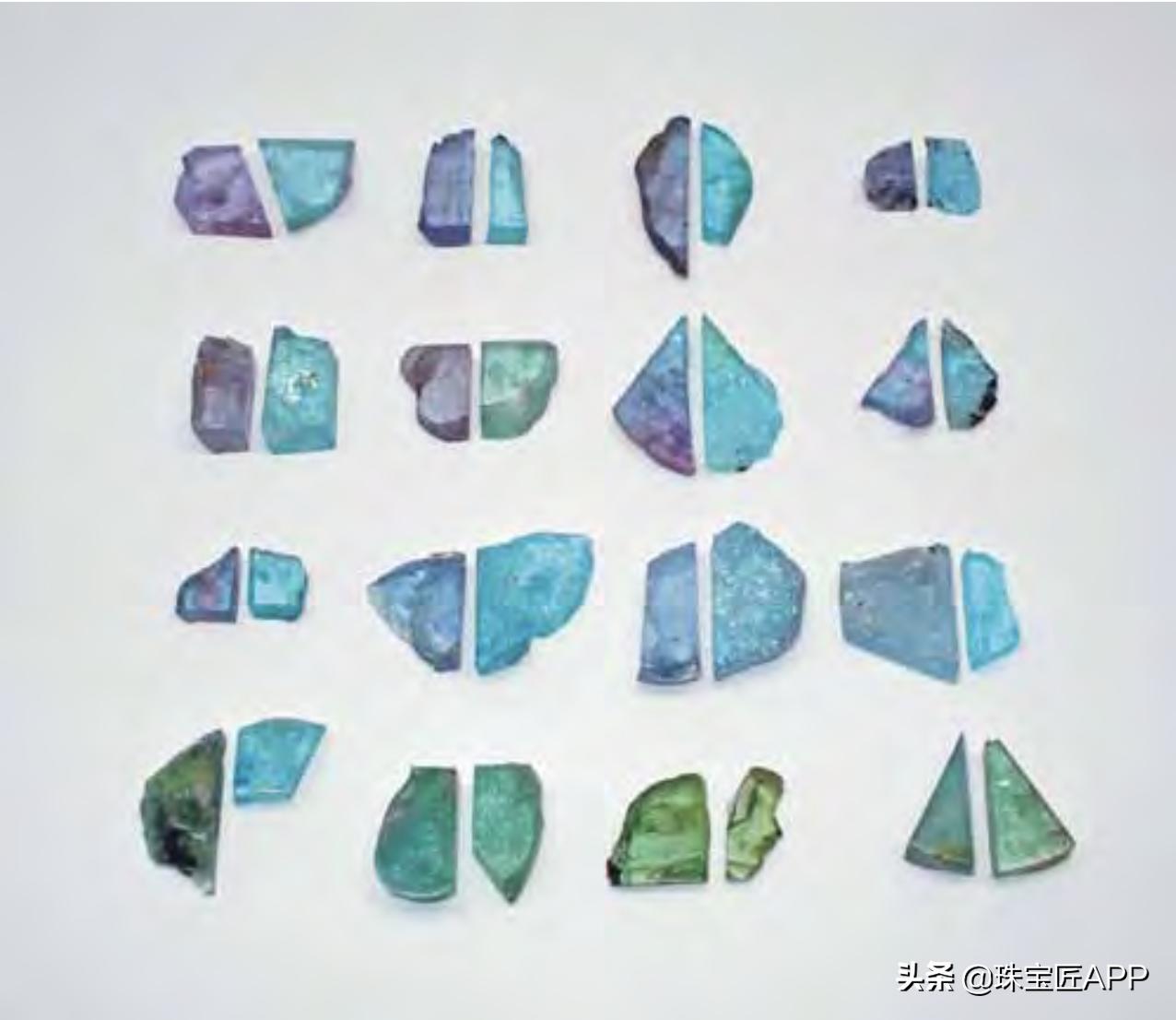 100种紫罗兰宝石图片,各种宝玉石原石名称与图片