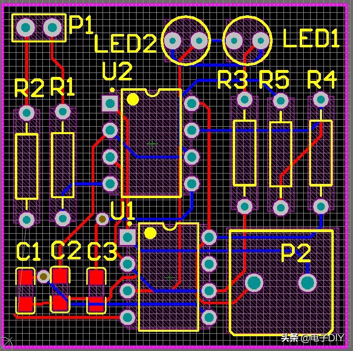 555集成电路分析方法,555定时电路逻辑图