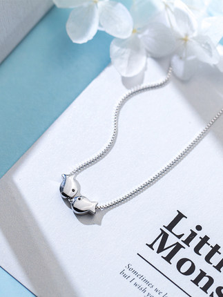 锁骨项链小清新,新款ins小清新时尚百搭锁骨项链