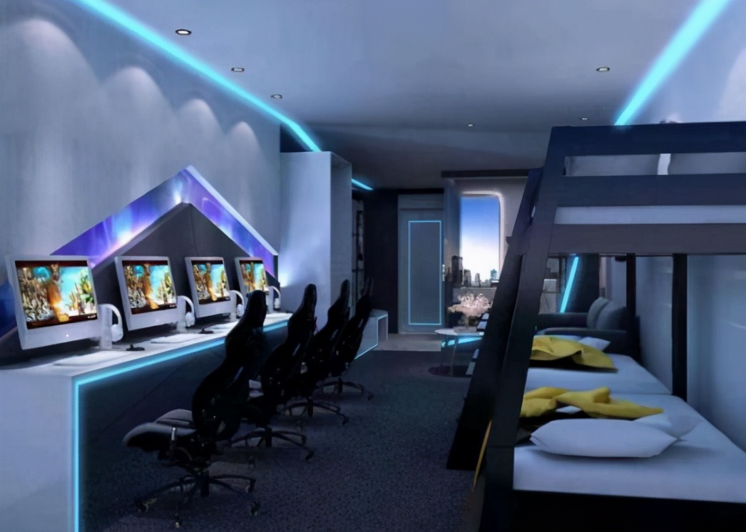 开黑房间设计,房间怎么设计不占空间