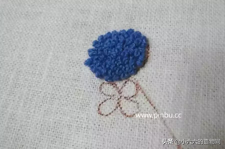 刺绣打籽绣教程,中国结刺绣针法教程
