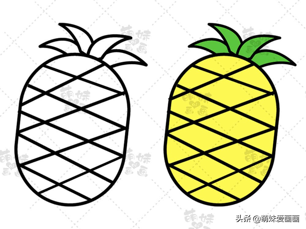 夏天主题儿童画简笔画,人物简笔画简单又漂亮手抄报