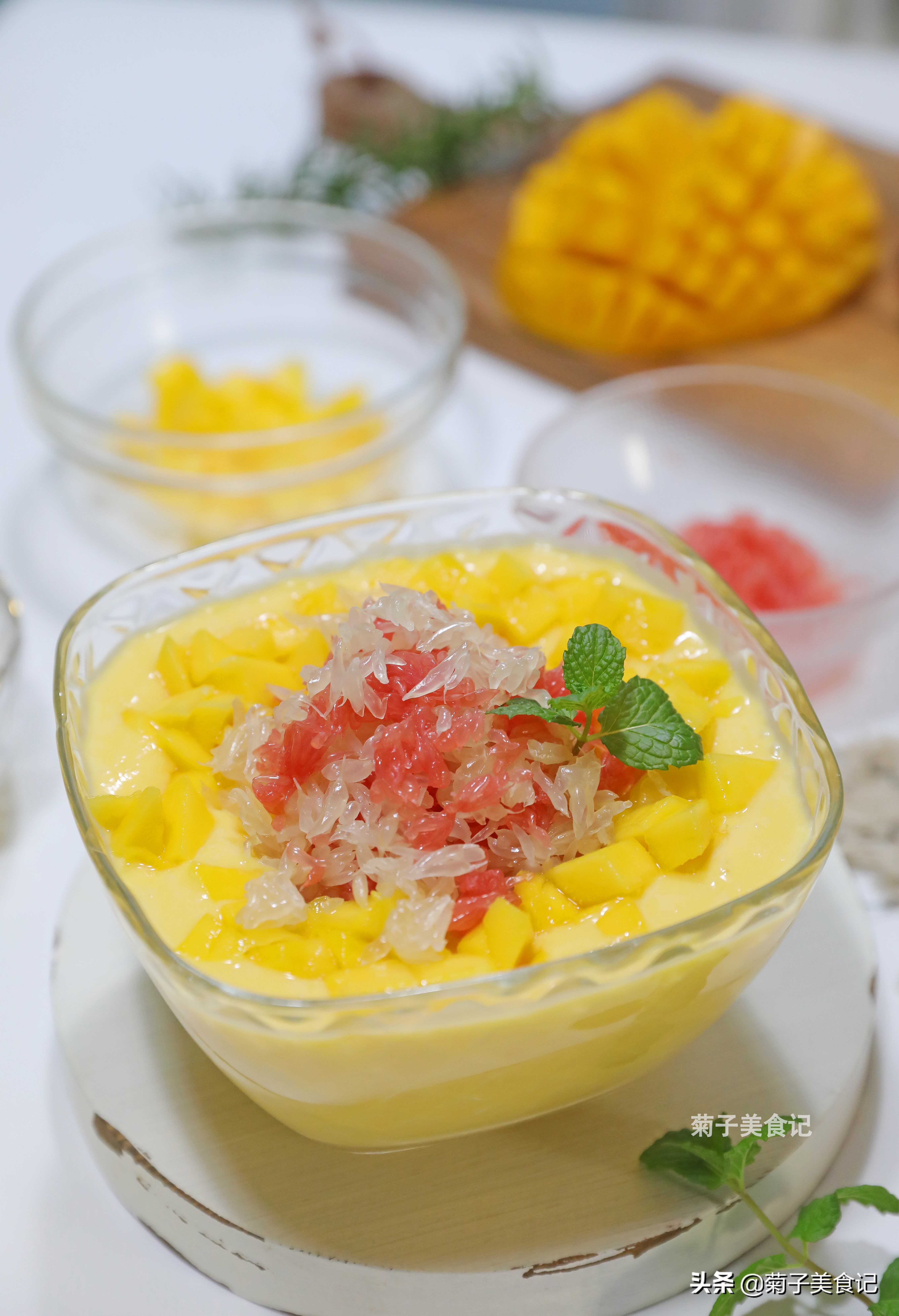 满记甜品杨枝甘露港式糖水怎么喝,杨枝甘露港式碗装经典甜品做法