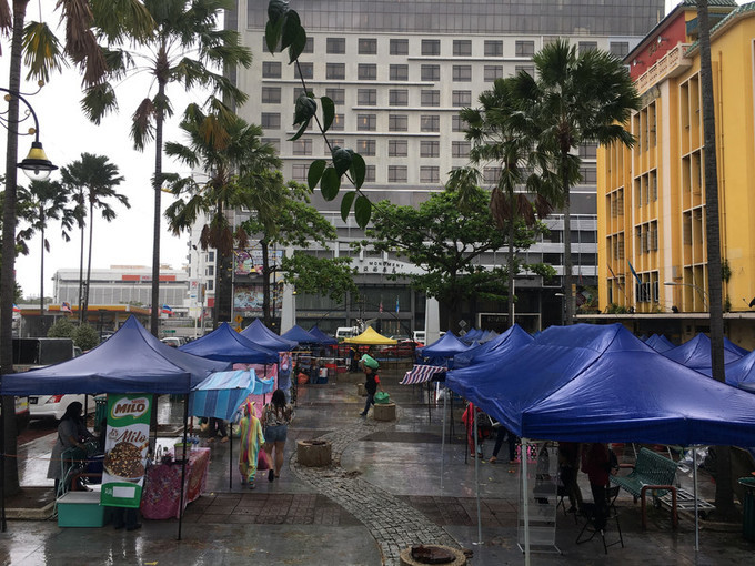 沙巴首府亚庇,马来西亚的沙巴州