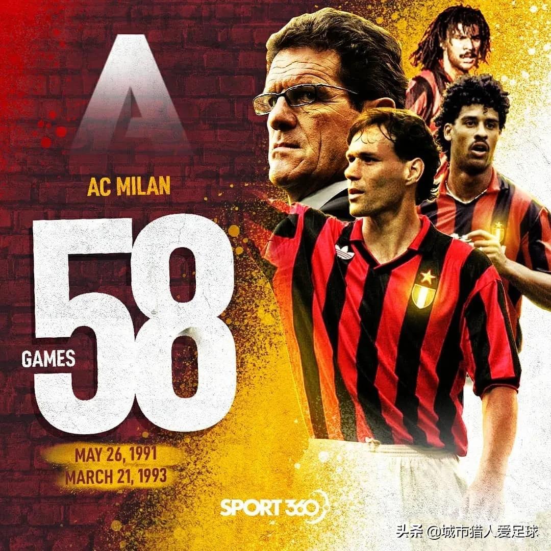 五大联赛最长不败是多少场,五大联赛各项赛事最长不败纪录