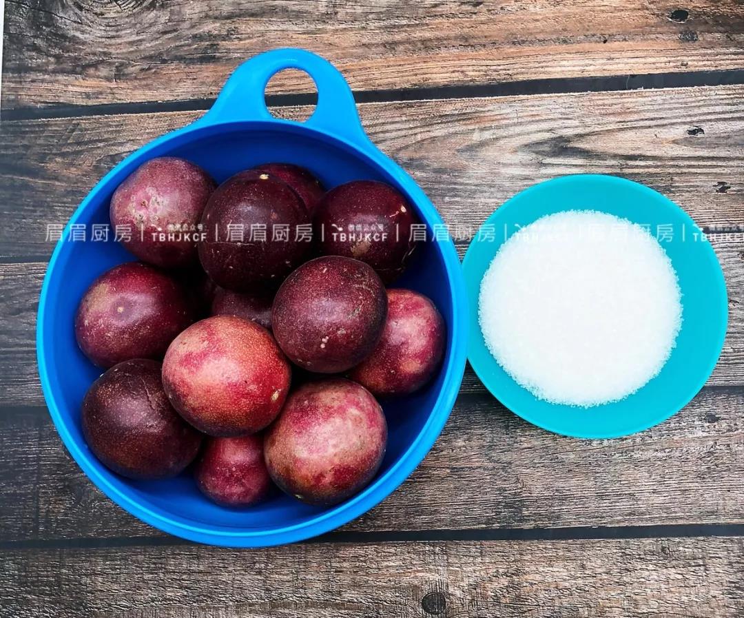 甜的百香果酱,最好喝的百香果酱