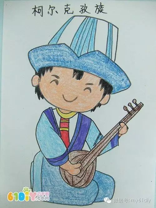 各族儿童简笔画的图片,56民族儿童简笔画大全