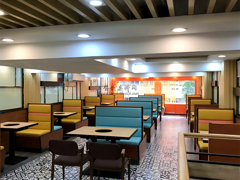 时尚火锅店装修卧室,火锅店家具设计效果图