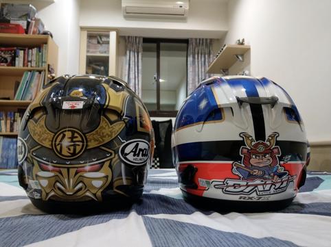 rx7x是街盔还是赛盔,arairx-7x头盔带刀侍卫拆箱