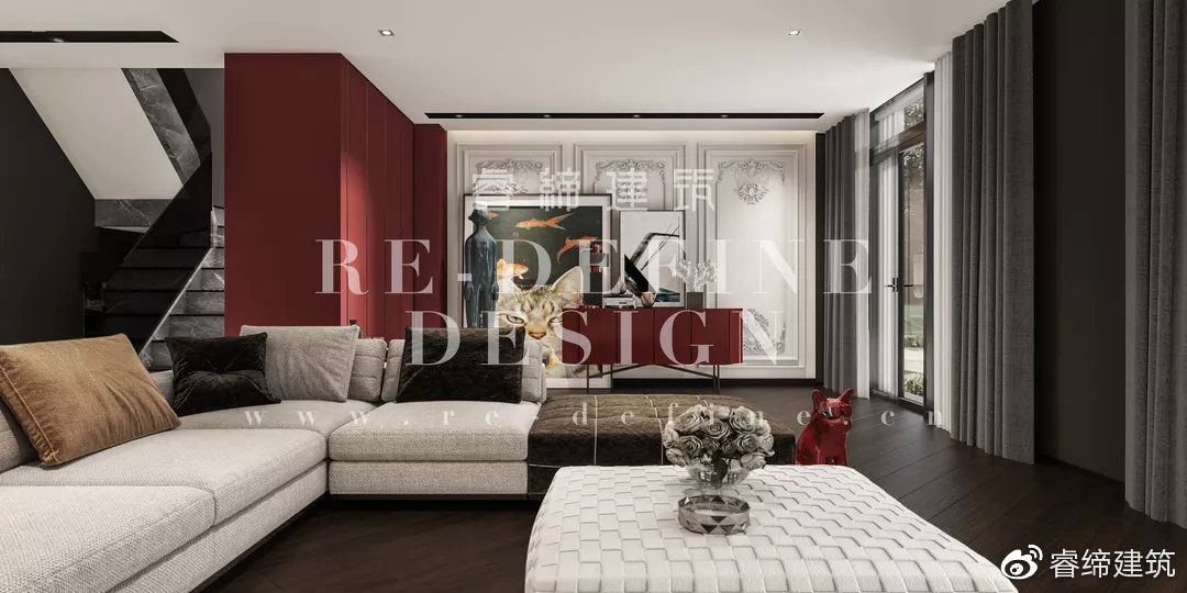 睿缔作品|红与黑的摩登童话