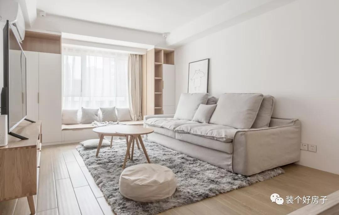 多功能开放式书房柜子,120平家庭隐藏式书房设计