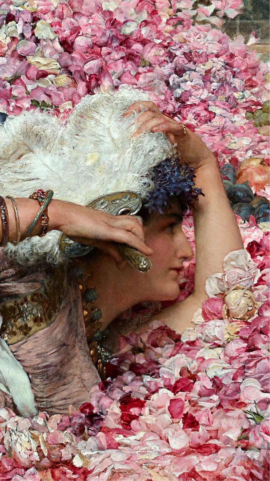 玫瑰花瓣一片一片飘落在眼前,玫瑰花瓣一片片凋落在眼前