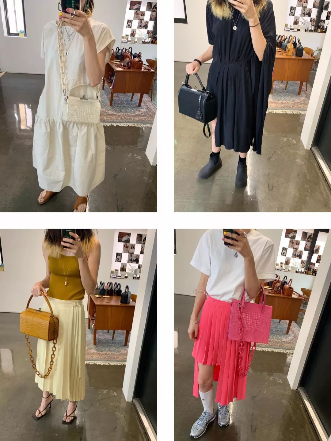 小众包包女2022新款百搭粉色,最近入手的小众包包