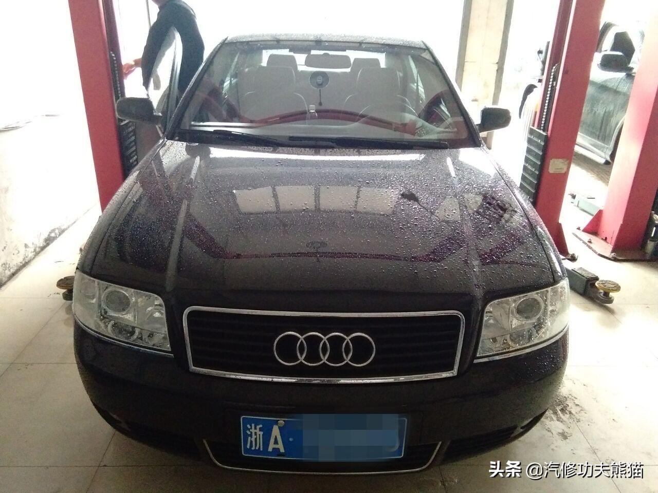 情怀！经典奥迪老A61.8T翻新大保健，老车换新颜，绝对是真爱