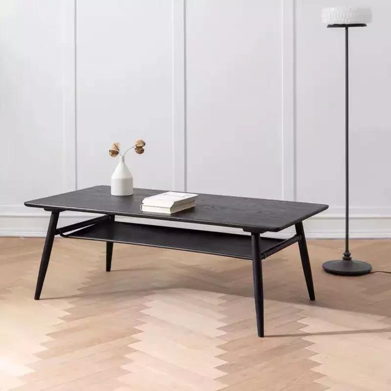 实用的实木客厅茶几推荐,木质茶几漂亮的简单的