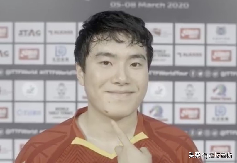 日本天才向国乒2大将下战书！用中文喊出夺冠国乒悍将太猛刮破脸